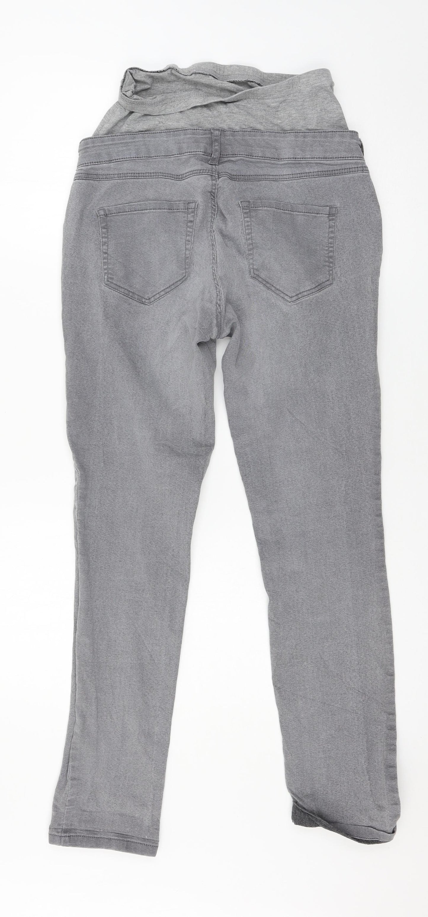 C&A Womens Grey  Denim Skinny Jeans Size 8 L27 in