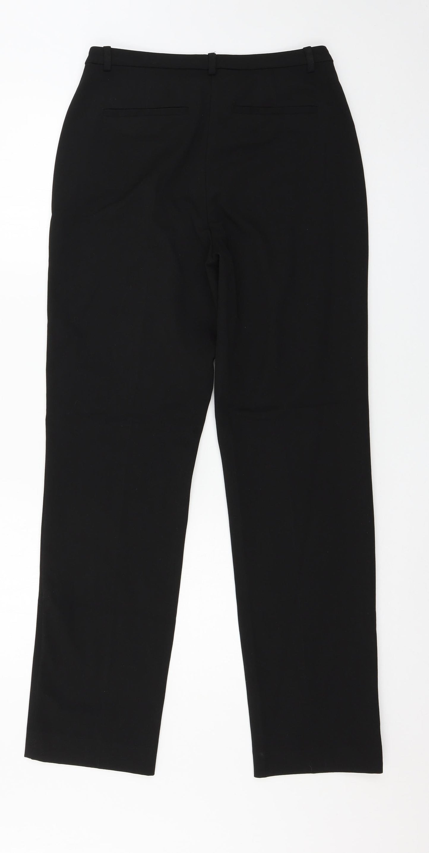 TU Womens Black   Trousers  Size 10 L30 in