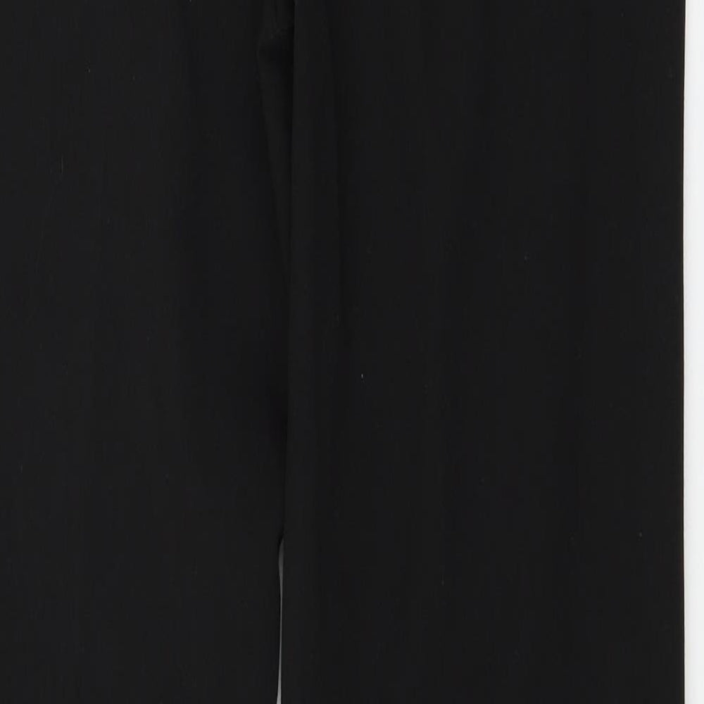 TU Womens Black   Trousers  Size 10 L30 in