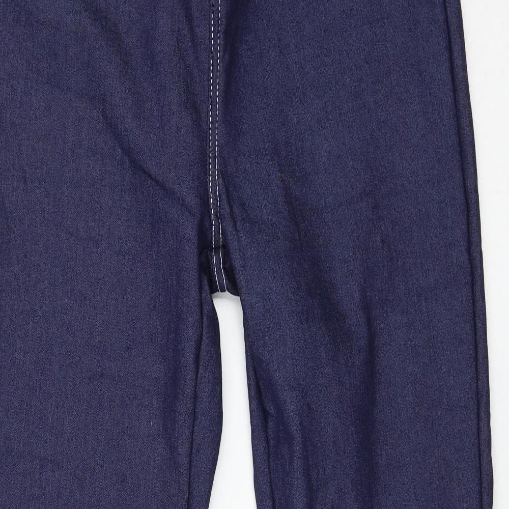 Preworn Womens Blue  Denim Jegging Jeans Size 34 in L29 in
