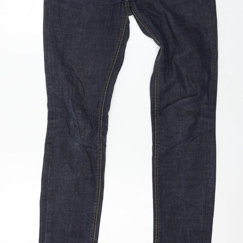 TALLY WEiJL Womens Blue  Denim Skinny Jeans Size 10 L32 in