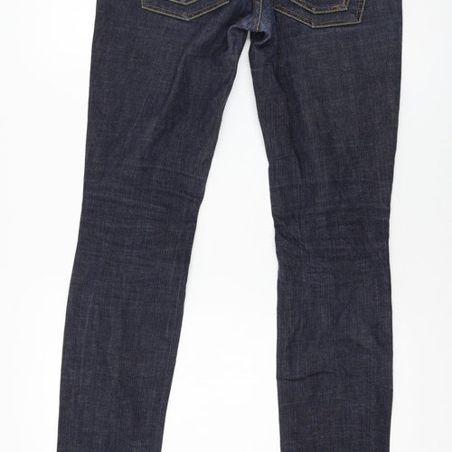 TALLY WEiJL Womens Blue  Denim Skinny Jeans Size 10 L32 in