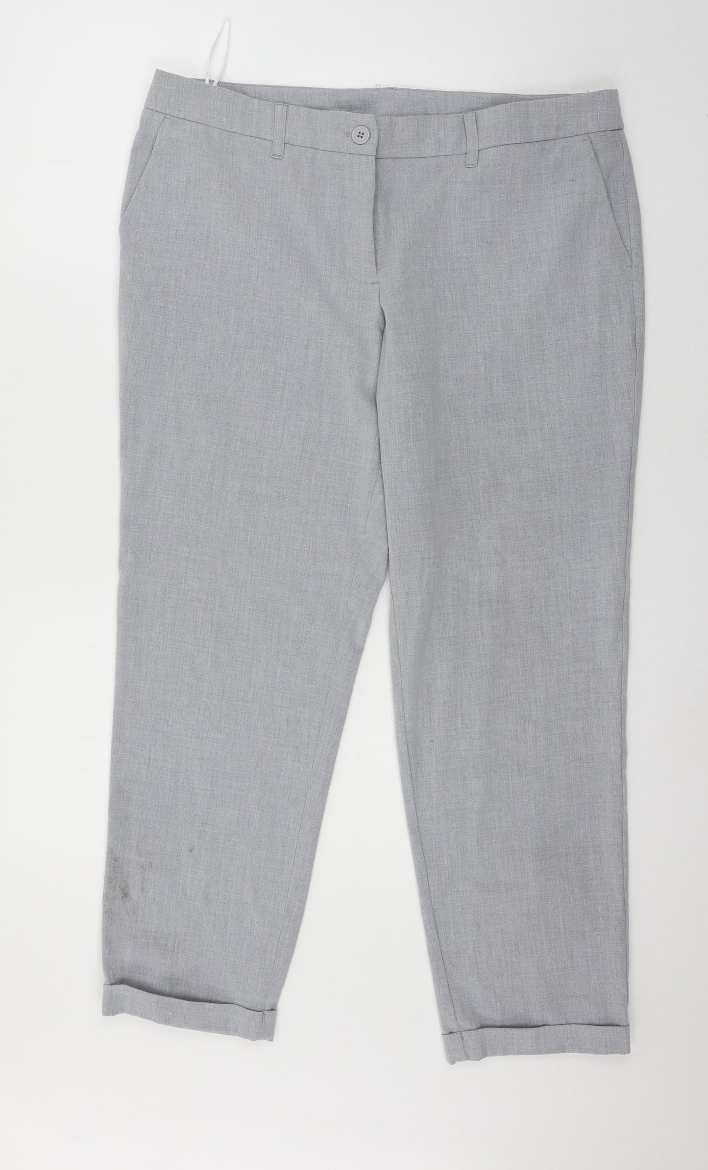 Body Flirt Womens Grey   Trousers  Size 18 L27 in