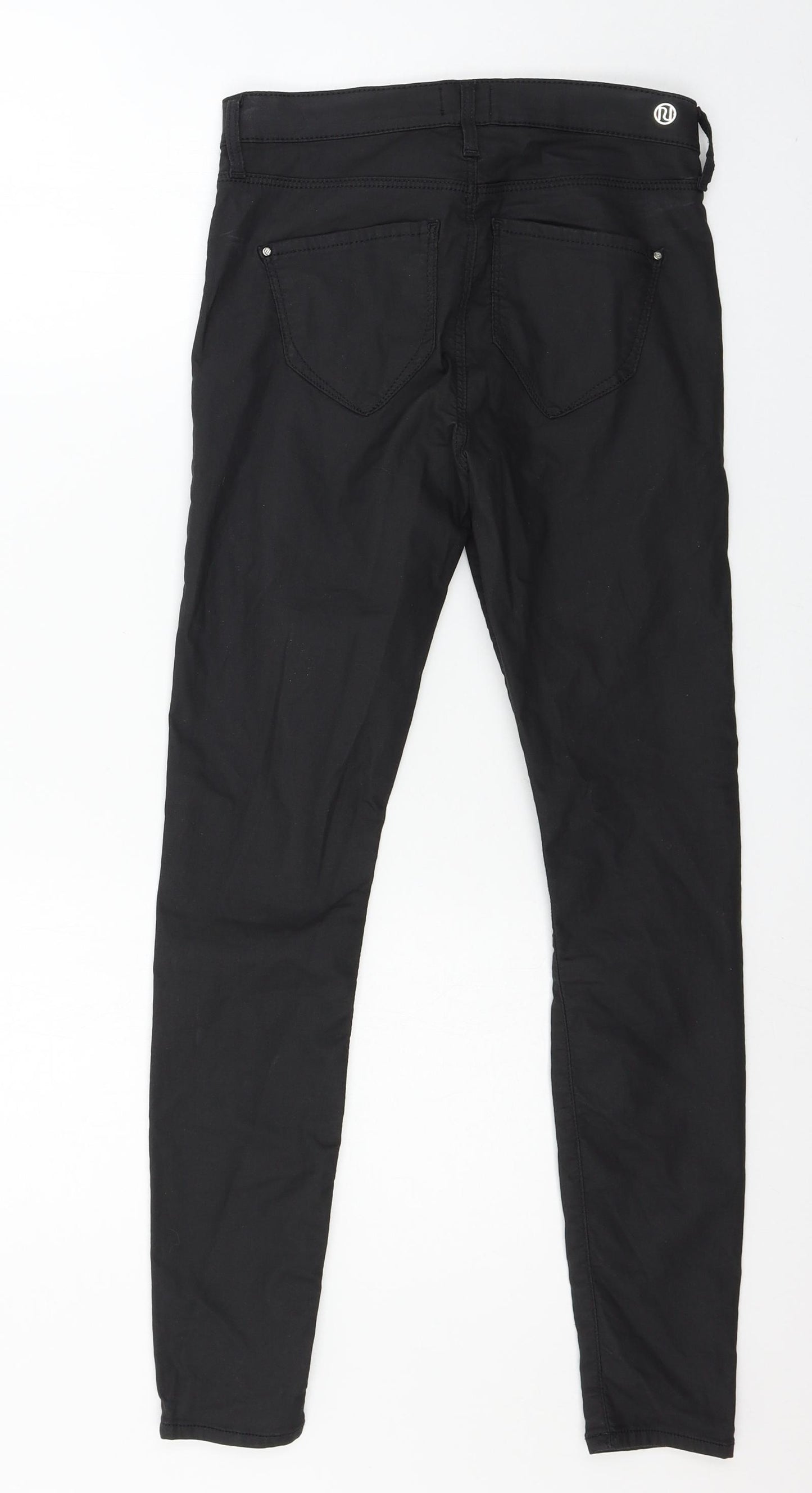 River Island Womens Black   Trousers  Size 8 L26 in