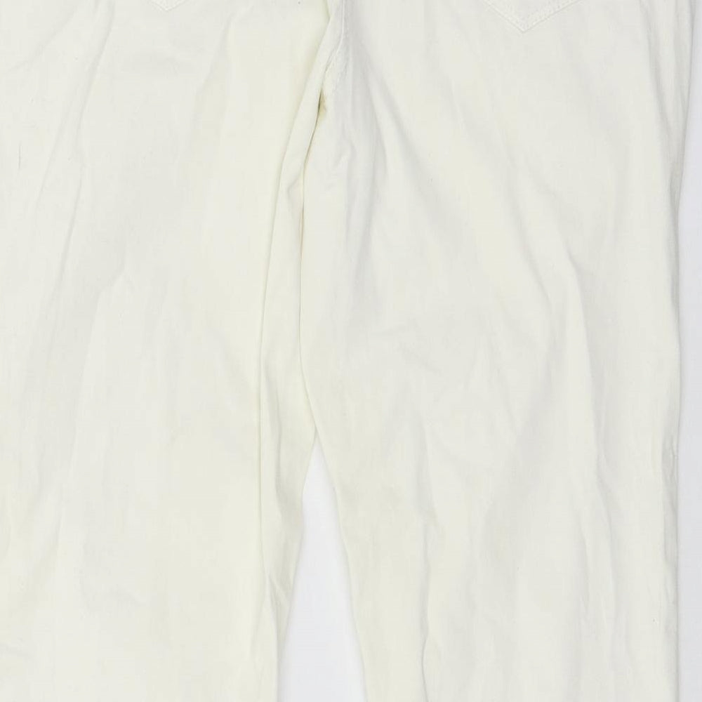 NEXT Womens Ivory   Trousers  Size 12 L28 in