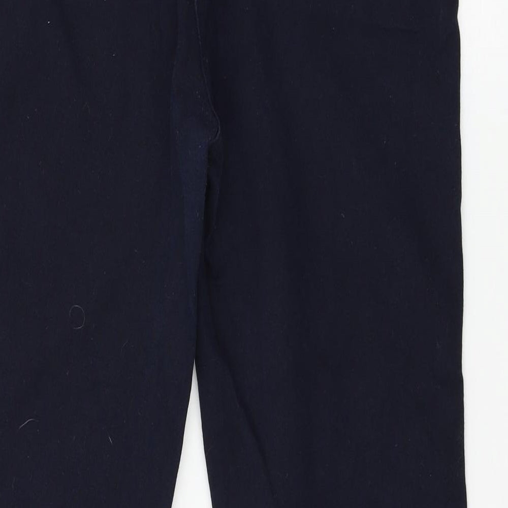 M&Co Womens Blue  Denim Straight Jeans Size 14 L28 in