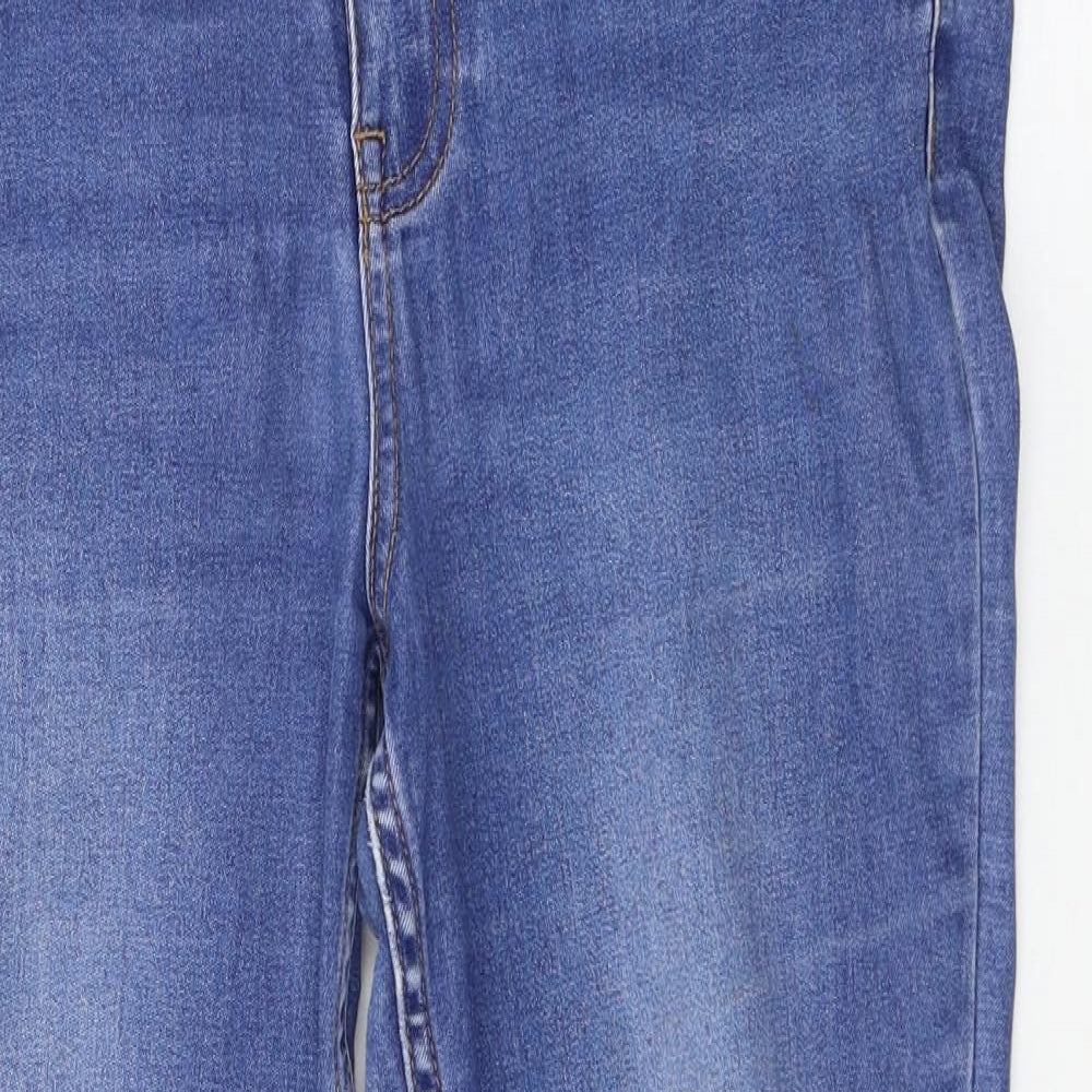 New Look Womens Blue  Denim Skinny Jeans Size 12 L26 in