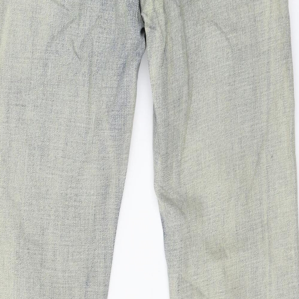 Yeans Please Womens Blue  Denim Straight Jeans Size 12 L31 in