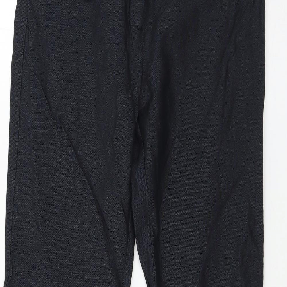 A Wear Womens Blue   Trousers  Size 8 L29 in