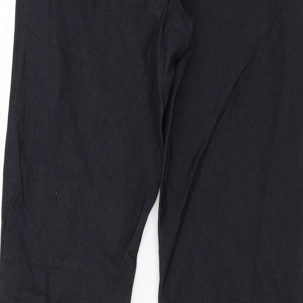 A Wear Womens Blue   Trousers  Size 8 L29 in