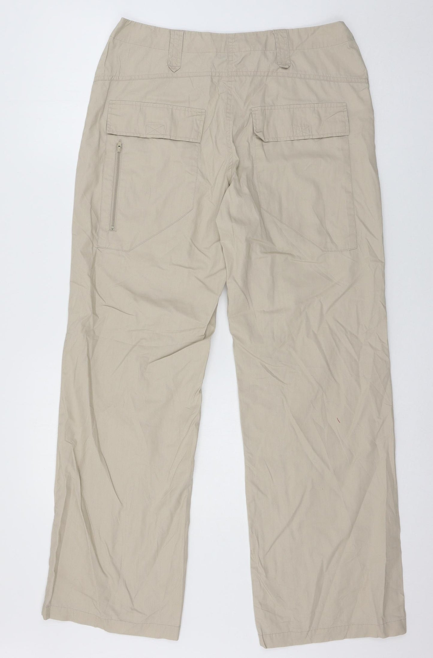 Joie de Vivre Womens Beige   Trousers  Size 12 L29 in