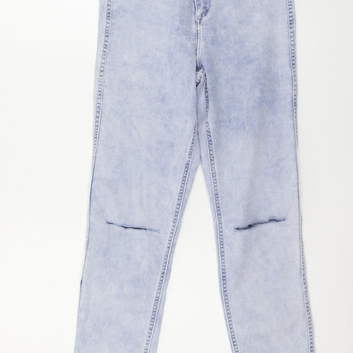 H&M Womens Blue  Denim Skinny Jeans Size 30 in L26 in