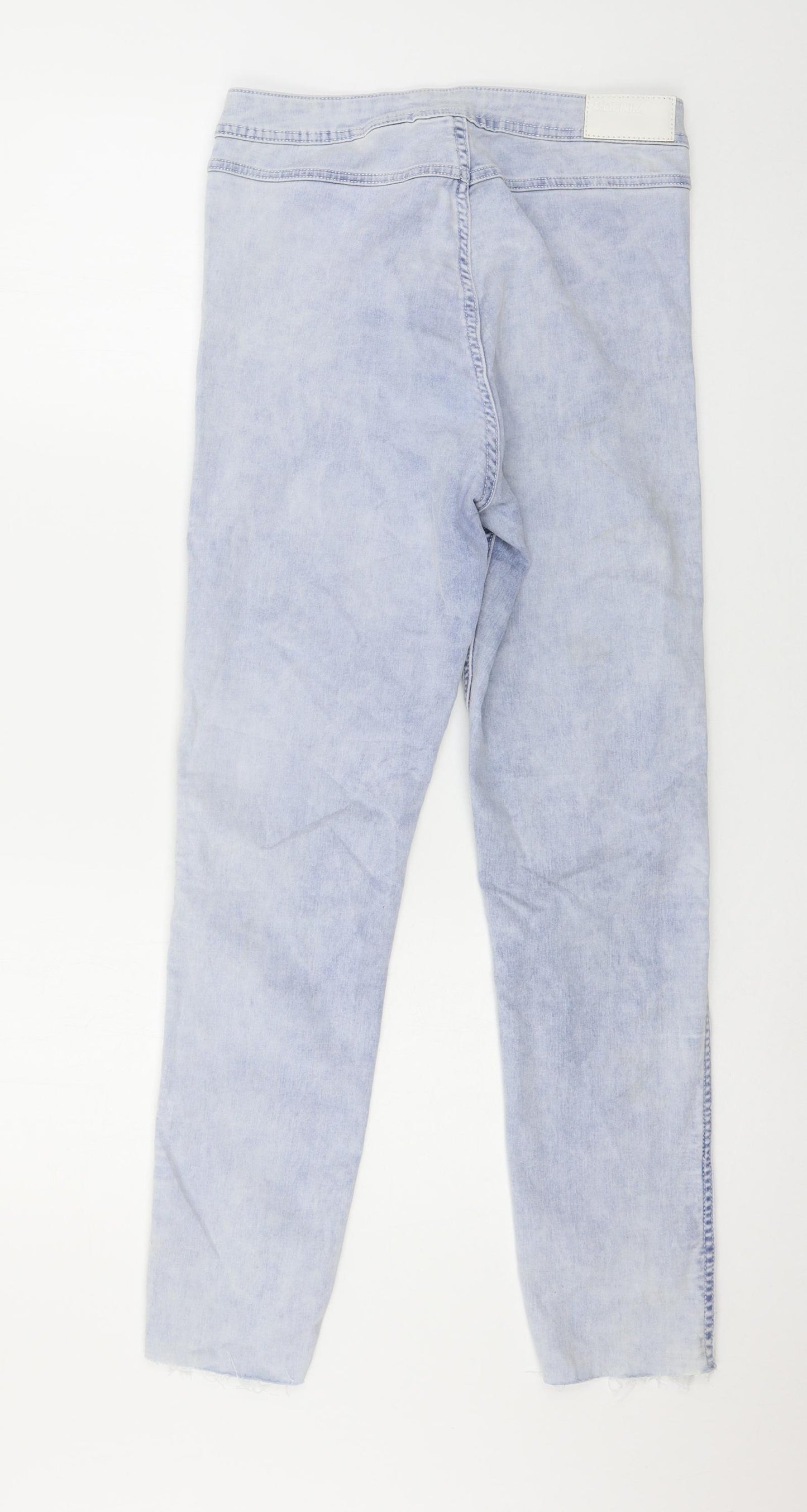 H&M Womens Blue  Denim Skinny Jeans Size 30 in L26 in