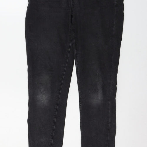 AriZona Womens Grey  Denim Skinny Jeans Size 32 in L29 in