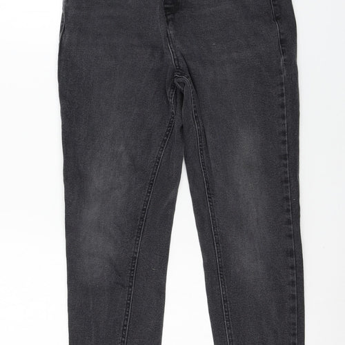 b.young Womens Grey  Denim Straight Jeans Size 26 in L26 in