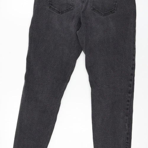 b.young Womens Grey  Denim Straight Jeans Size 26 in L26 in