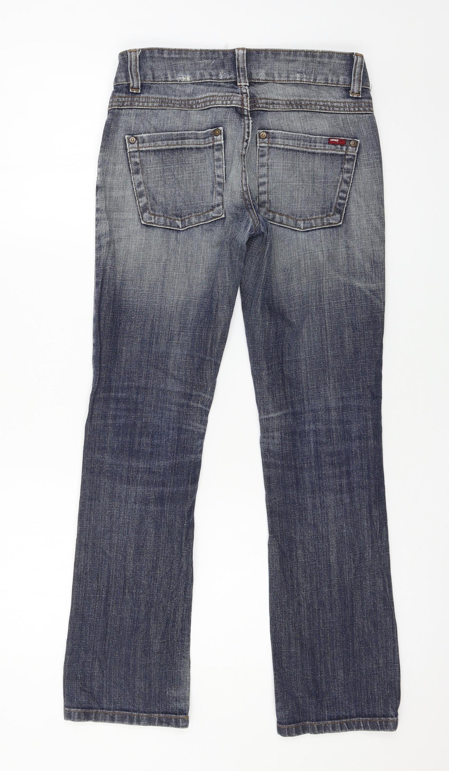 Only Womens Blue  Denim Straight Jeans Size 28 in L30 in