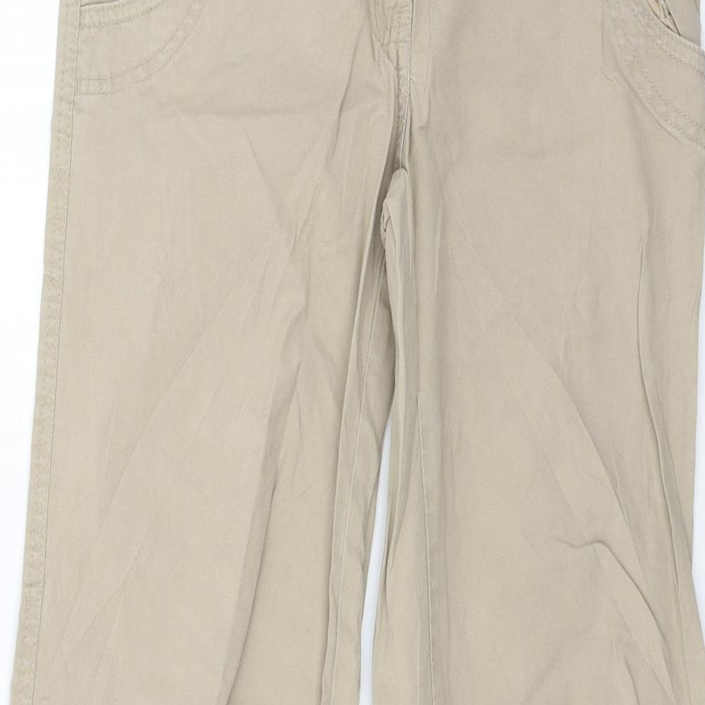 H&M Womens Brown   Cargo Trousers Size 6 L30 in