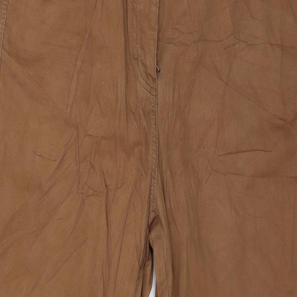 Fabiani Womens Brown   Straight Jeans Size 14 L26 in