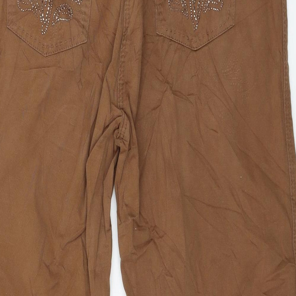 Fabiani Womens Brown   Straight Jeans Size 14 L26 in
