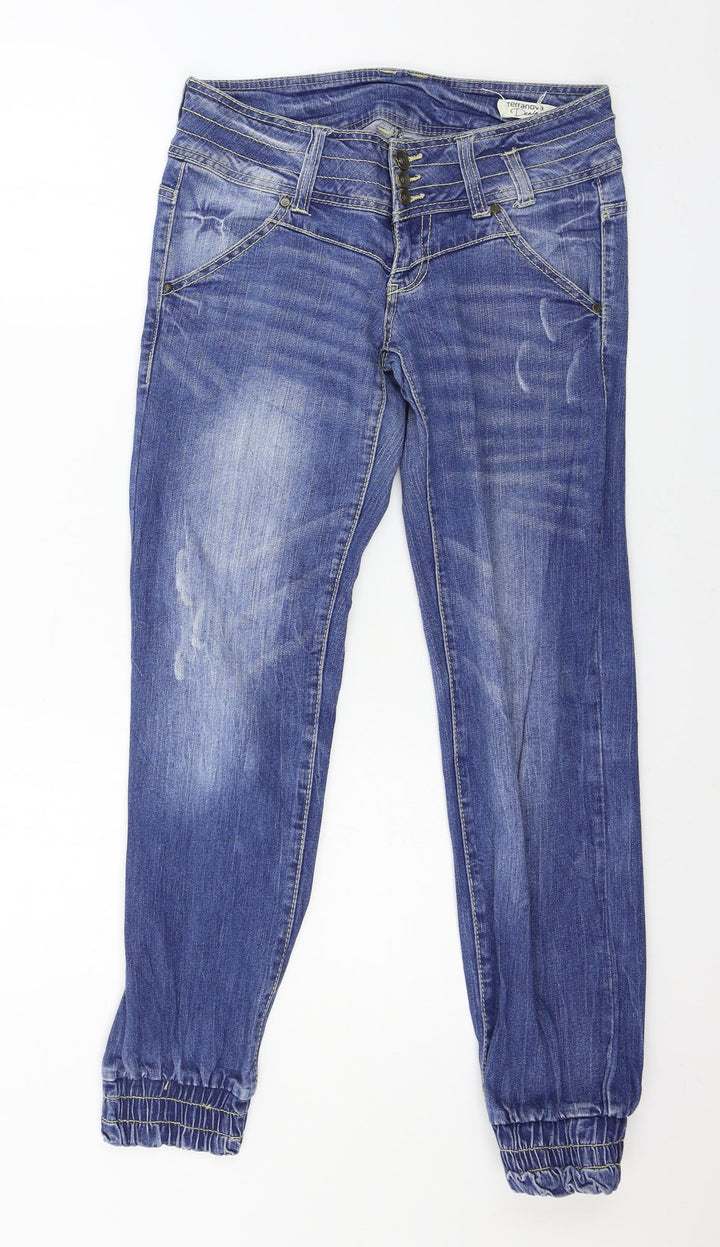 Terranova Womens Blue Denim Jegging Jeans Size M L28 in
