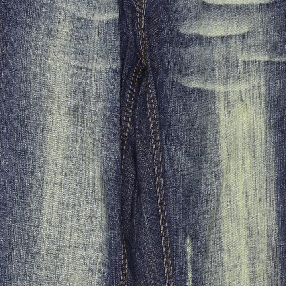 River Island Womens Blue  Denim Straight Jeans Size 10 L30 in