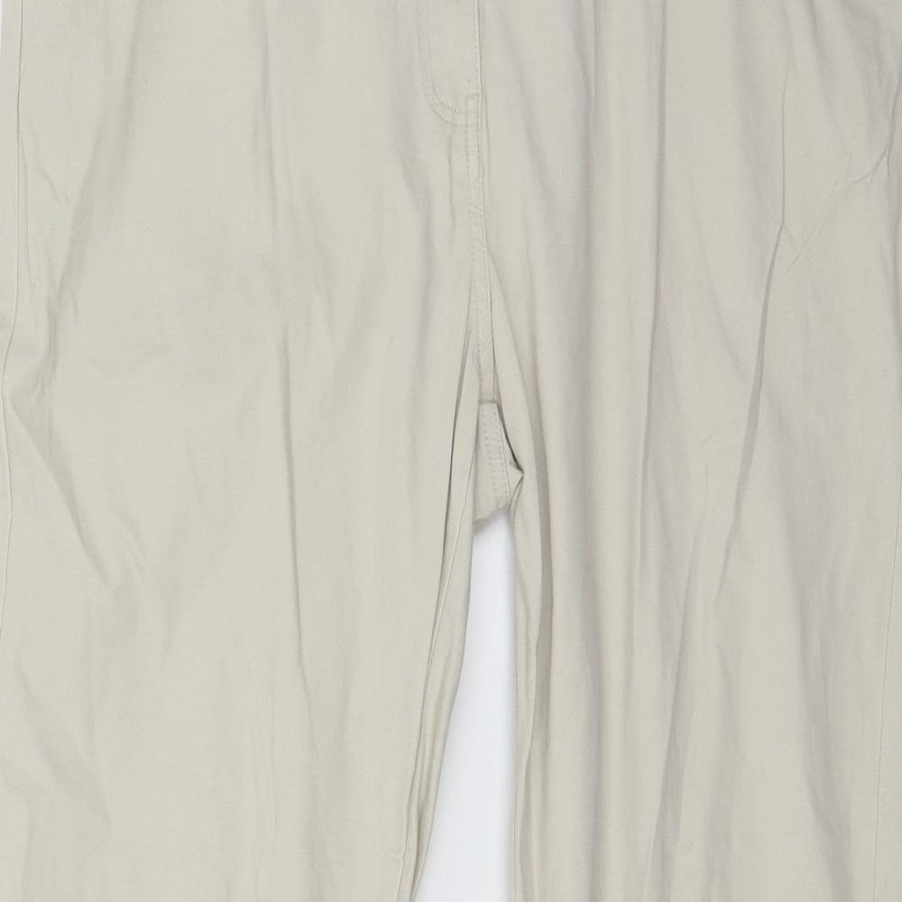 Maine Womens Ivory   Trousers  Size 18 L30 in