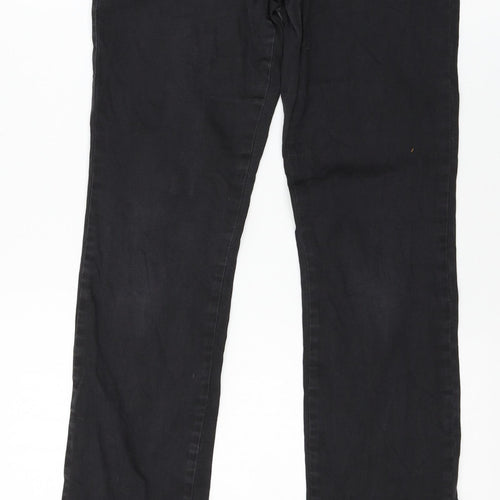 s.point Womens Black  Denim Skinny Jeans Size 28 in L31 in