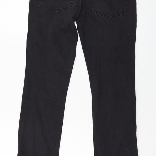 s.point Womens Black  Denim Skinny Jeans Size 28 in L31 in