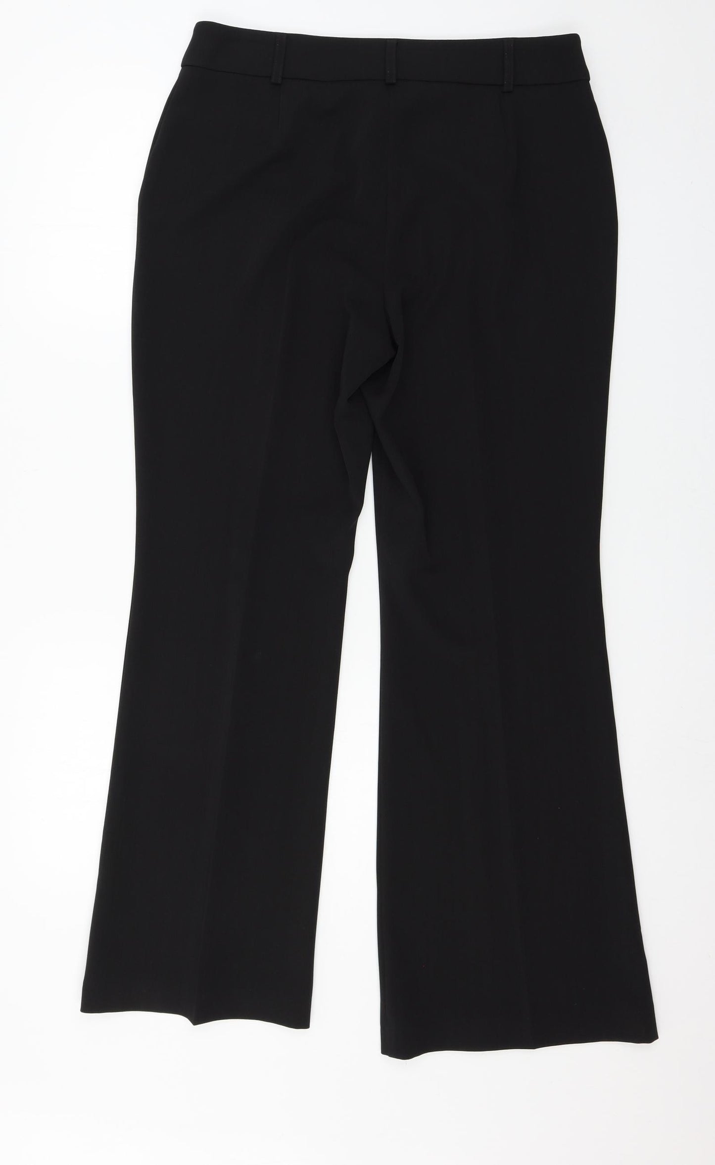 Marks and Spencer Womens Black   Trousers  Size 14 L30 in