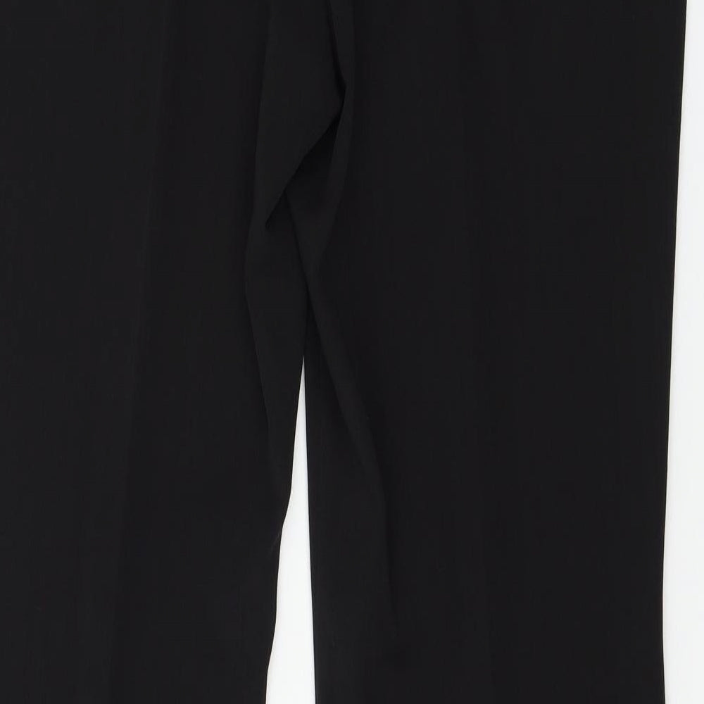 Marks and Spencer Womens Black   Trousers  Size 14 L30 in