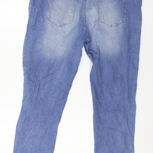 Janina Womens Blue  Denim Jegging Jeans Size 16 L27 in