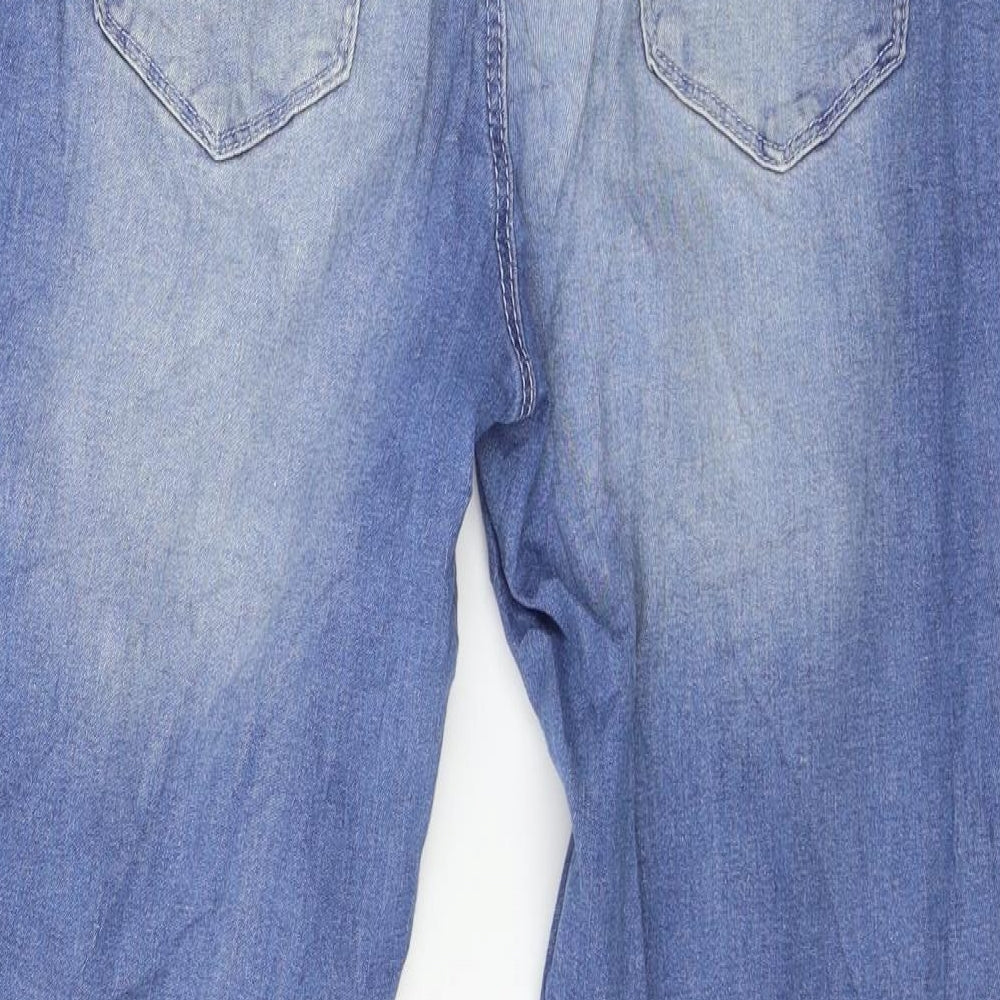Janina Womens Blue  Denim Jegging Jeans Size 16 L27 in