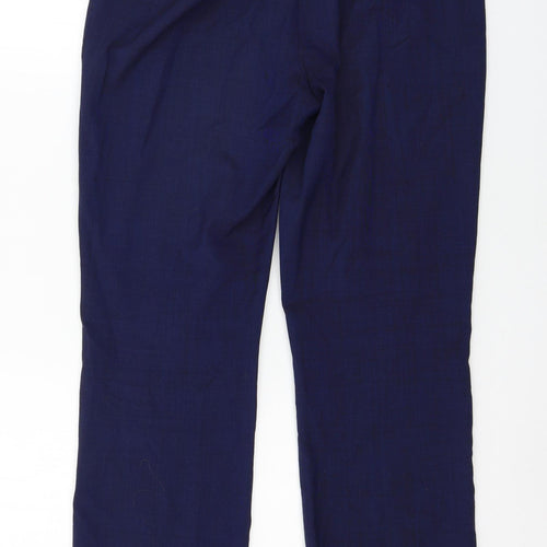 Prworn Womens Blue   Trousers  Size 10 L29 in