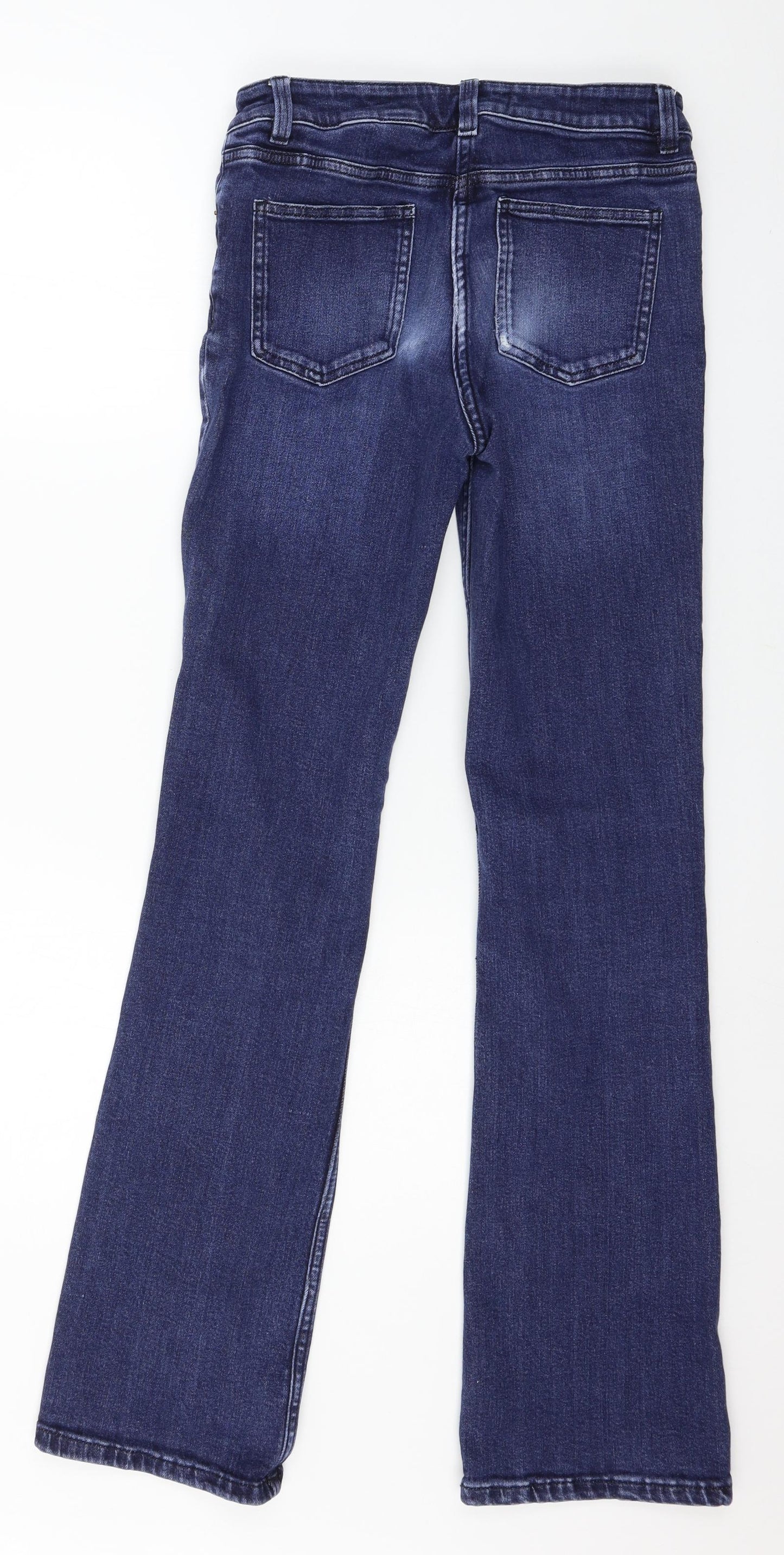 NEXT Womens Blue  Denim Bootcut Jeans Size 10 L32 in