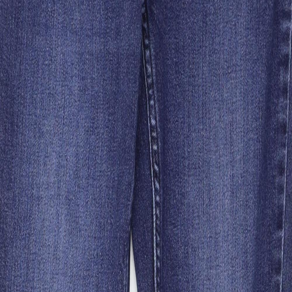NEXT Womens Blue  Denim Bootcut Jeans Size 10 L32 in