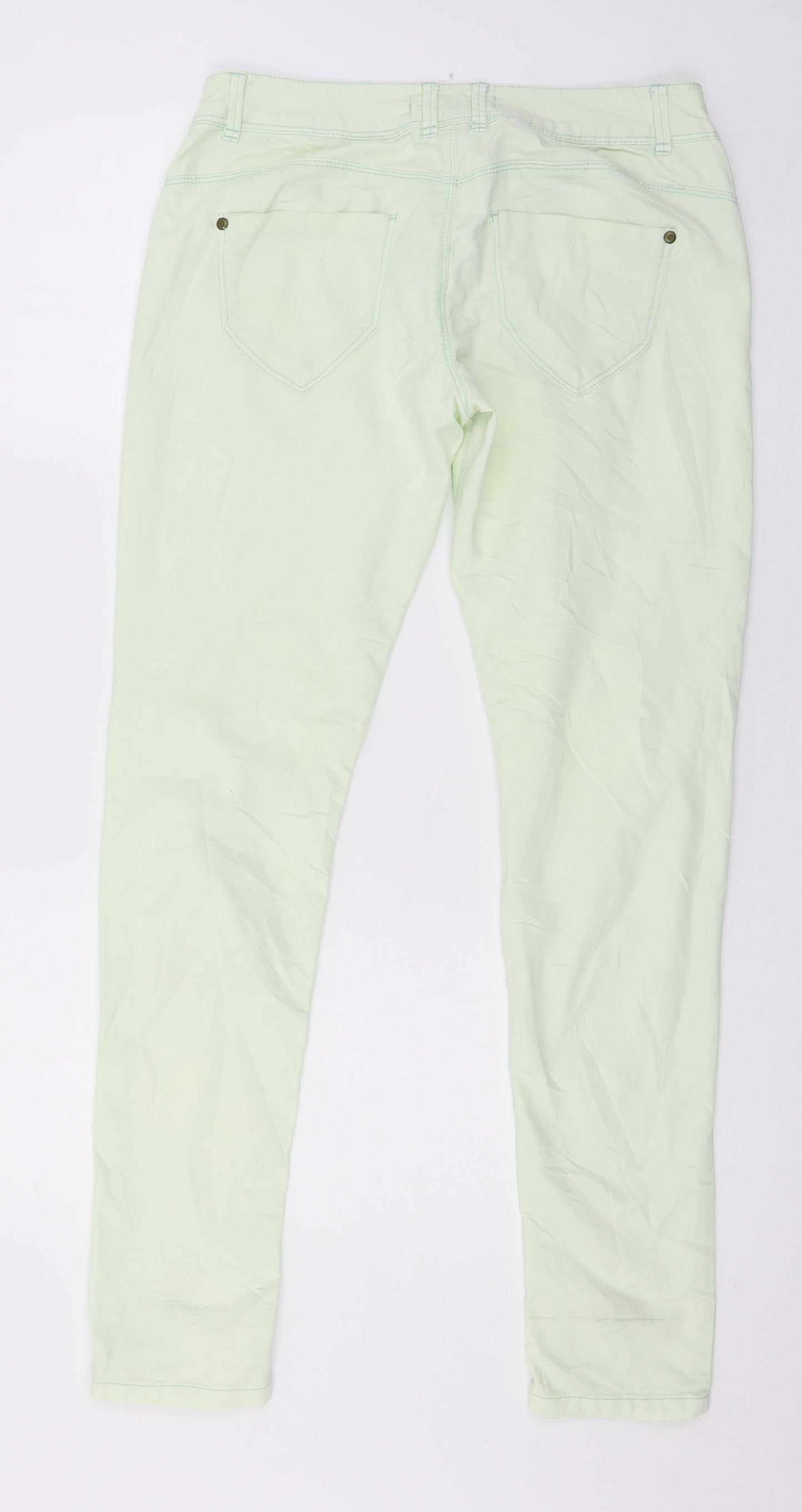 Oxxy Womens Green   Trousers  Size 12 L30 in