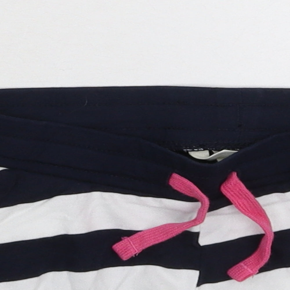 H&M Girls Multicoloured Striped  Sweat Shorts Size 9-10 Years