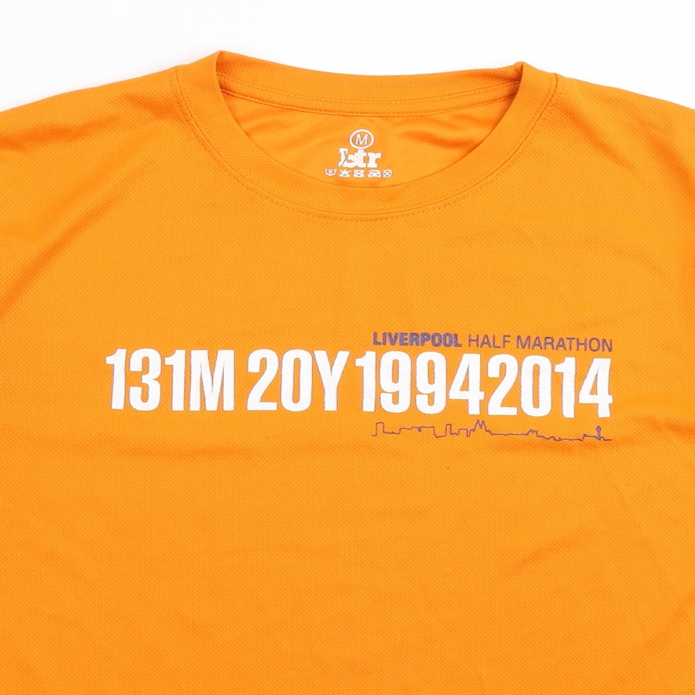 Preworn Mens Orange   Jersey T-Shirt Size M