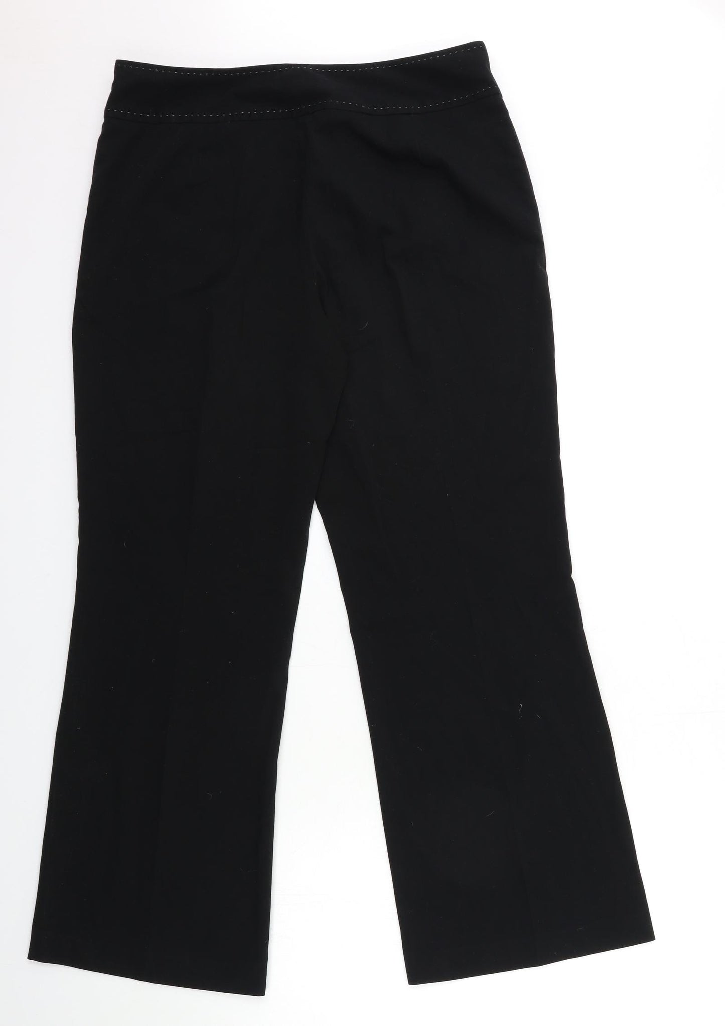 NEXT Womens Black   Trousers  Size 12 L28 in