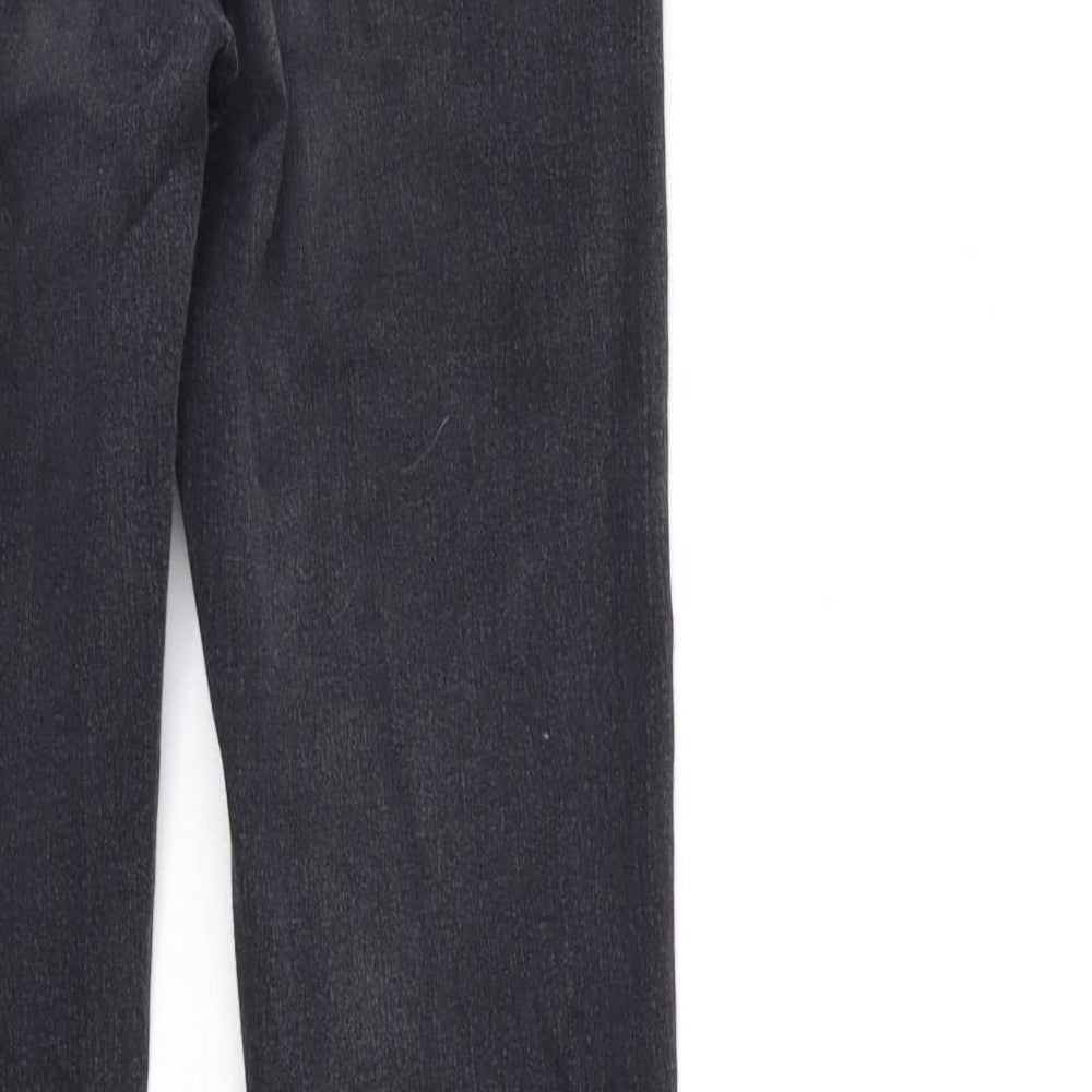 Topshop Womens Black  Denim Skinny Jeans Size 26 in L34 in