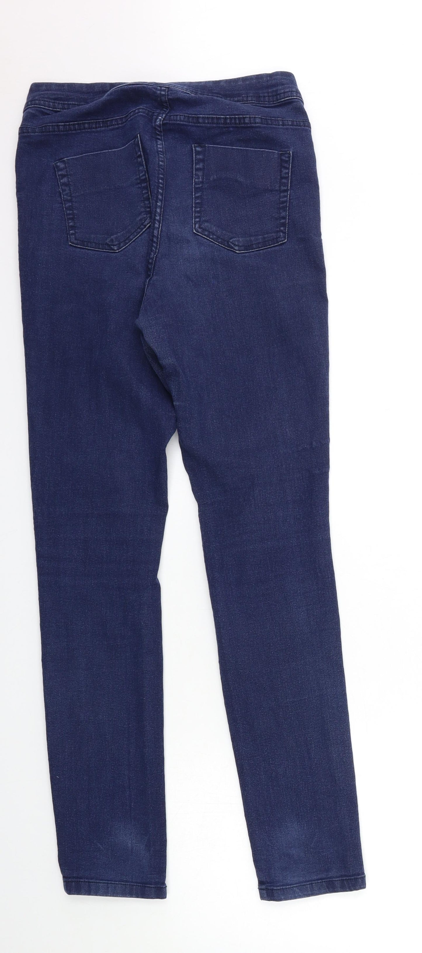 ESMARA Womens Blue  Denim Skinny Jeans Size 12 L31 in