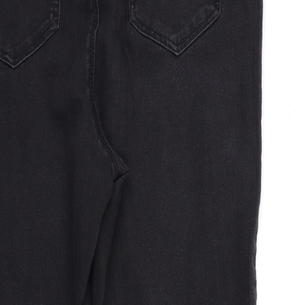 Matalan Womens Black  Denim Jegging Jeans Size 12 L28 in
