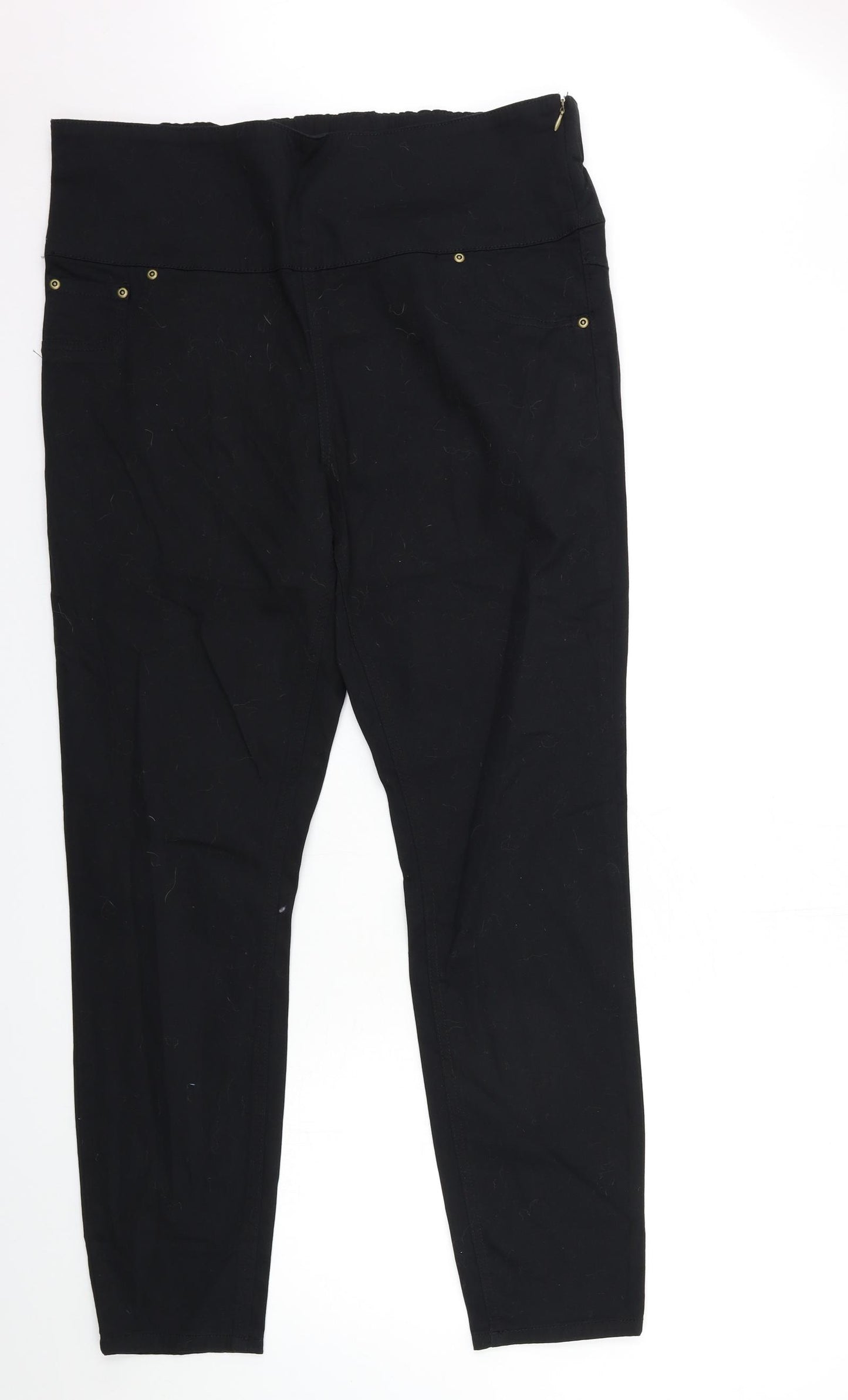 Avon Womens Black  Denim Skinny Jeans Size 18 L30 in