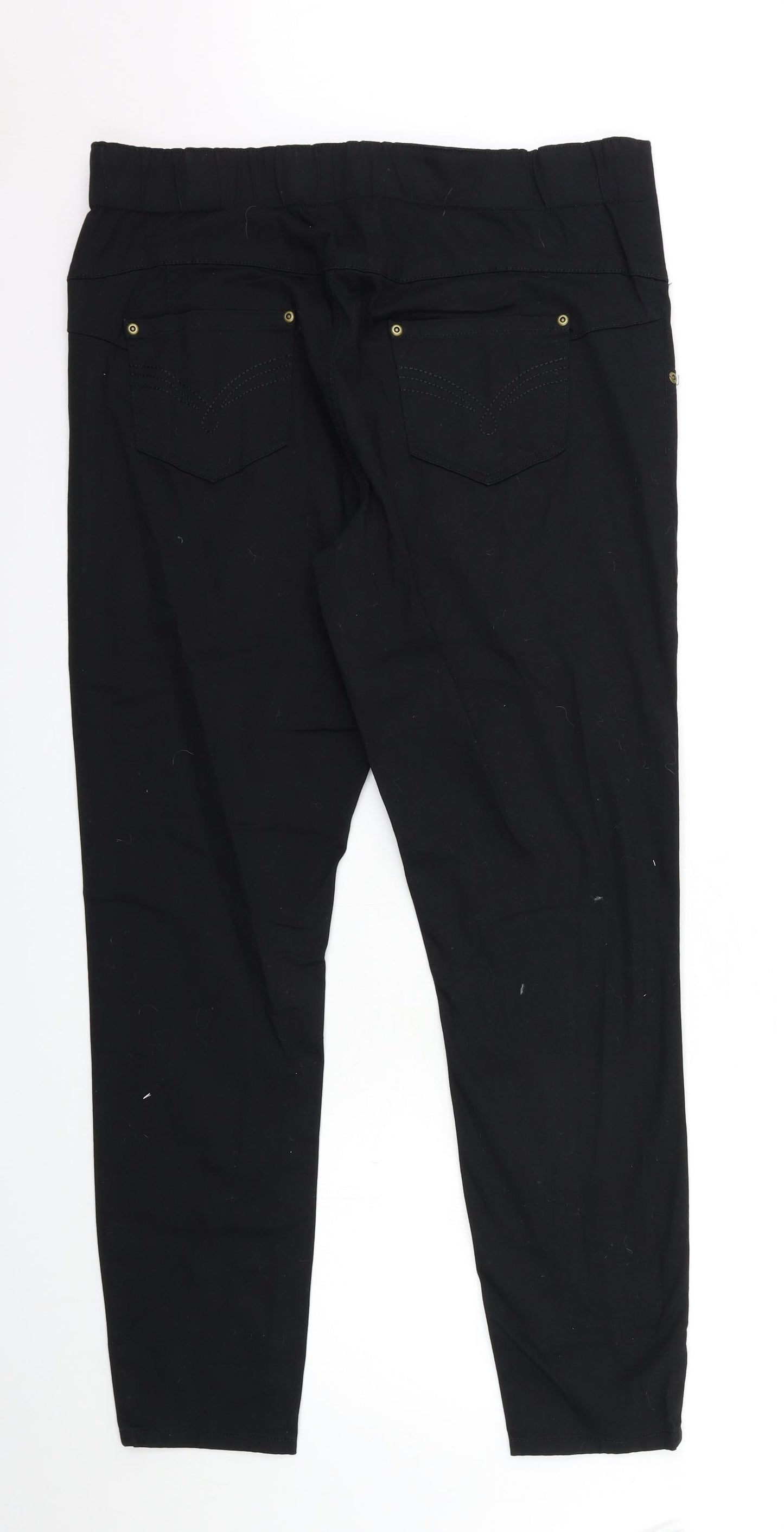 Avon Womens Black  Denim Skinny Jeans Size 18 L30 in