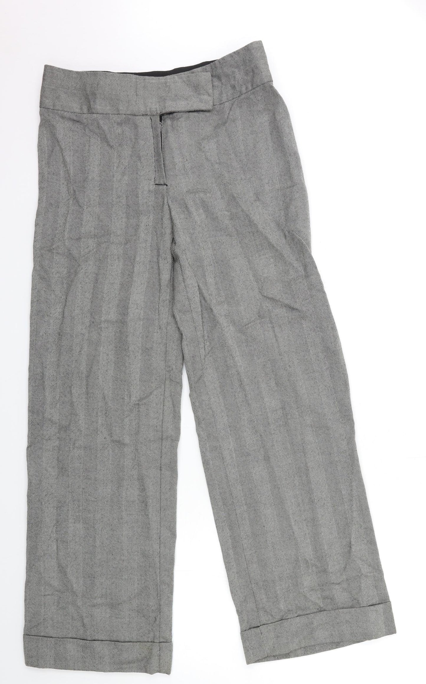NEXT Womens Grey   Trousers  Size 12 L31 in