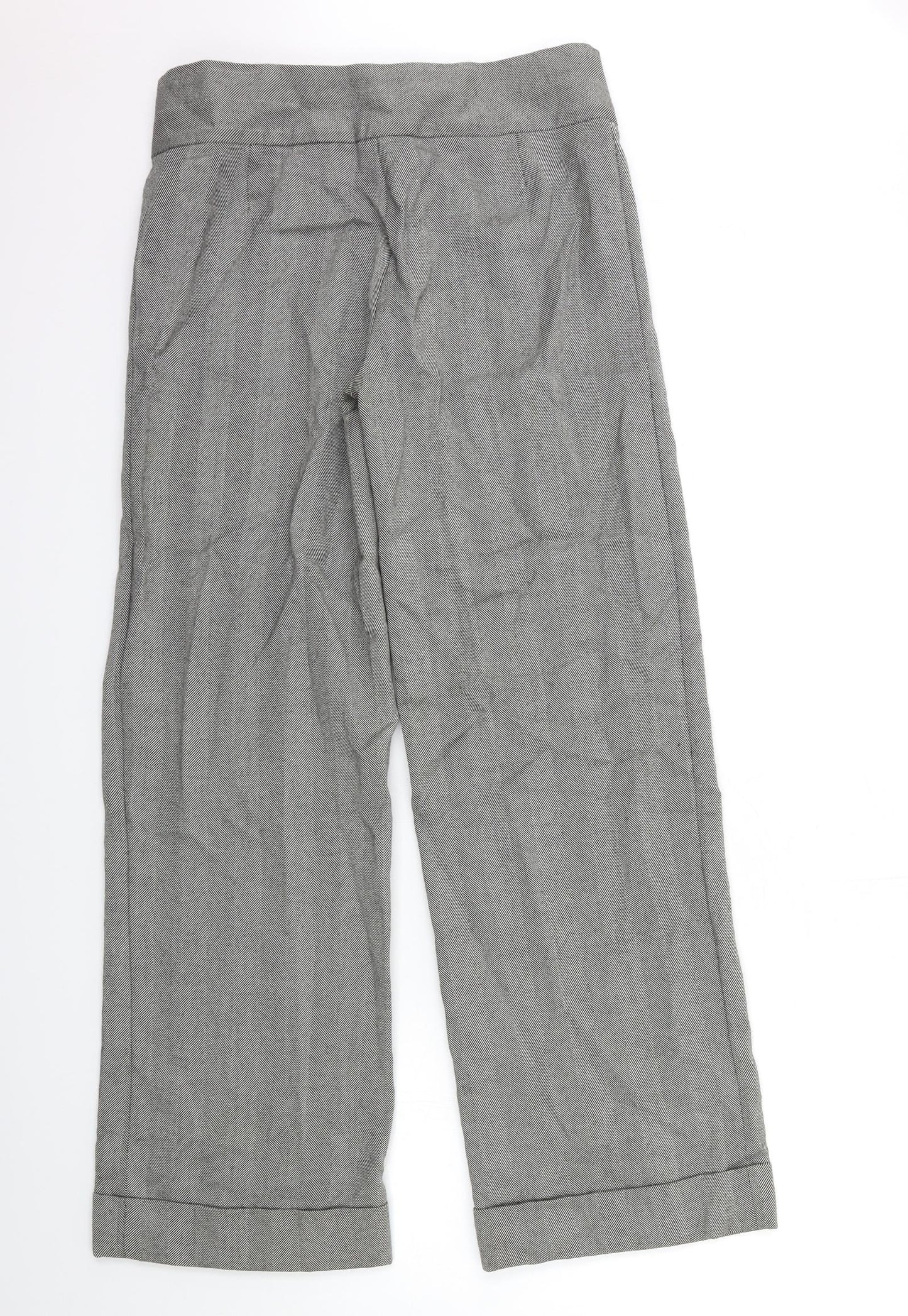NEXT Womens Grey   Trousers  Size 12 L31 in