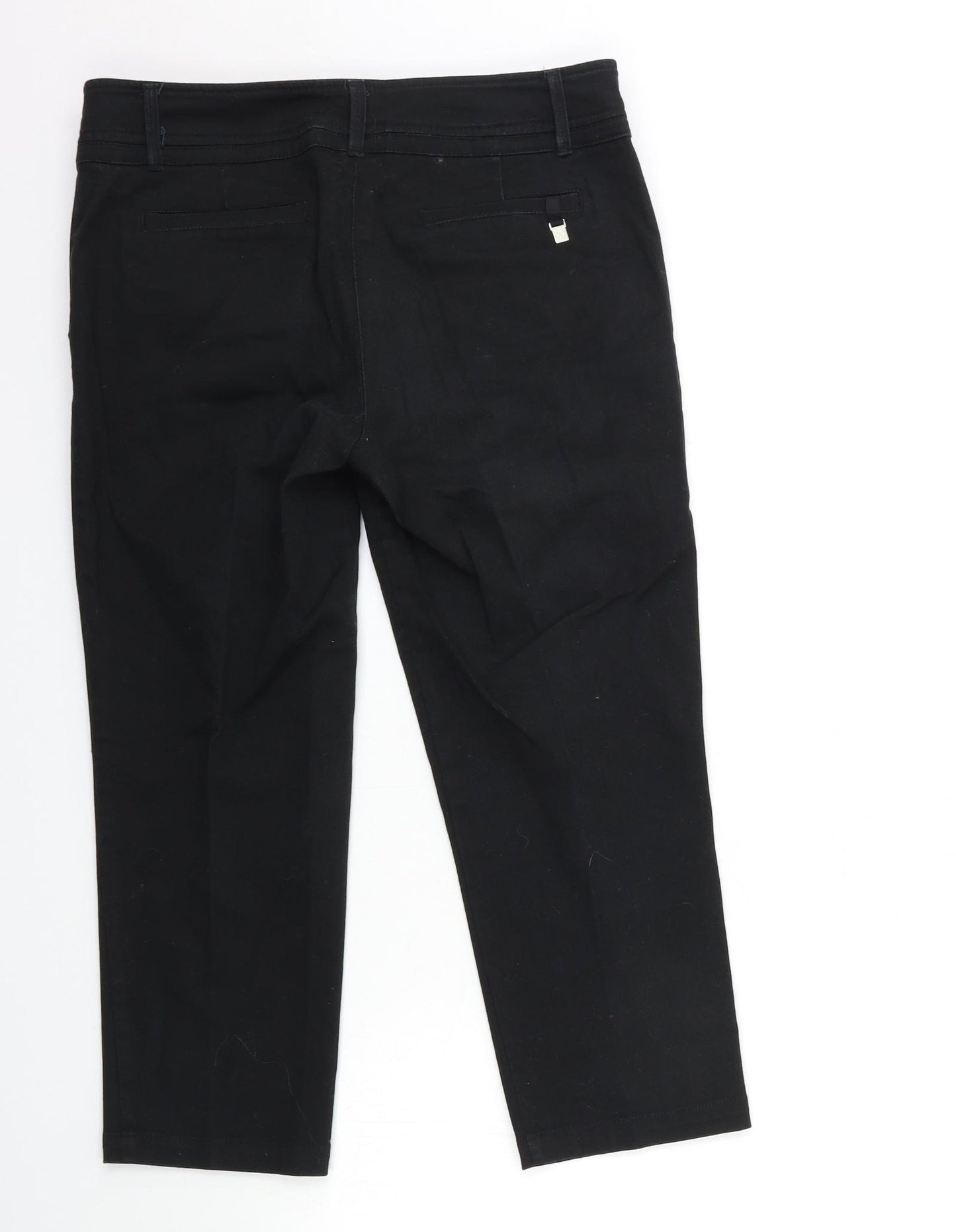 Wallis Womens Black  Denim Skinny Jeans Size 12 L22 in