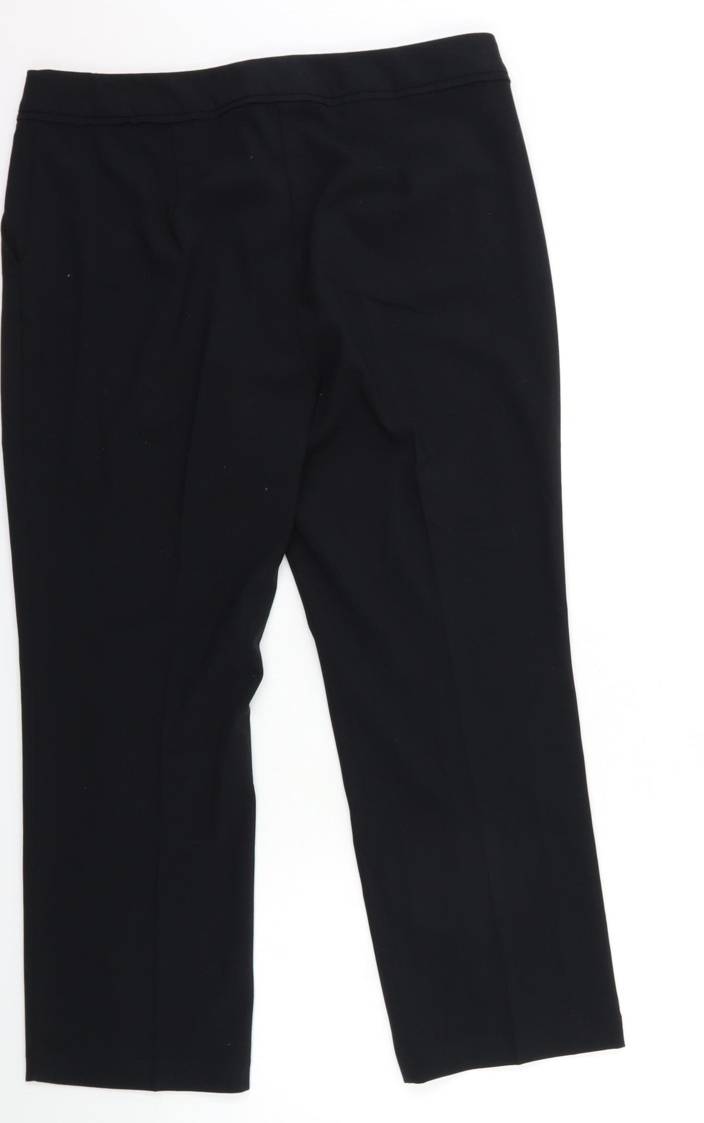 NEXT Womens Black   Trousers  Size 14 L27 in