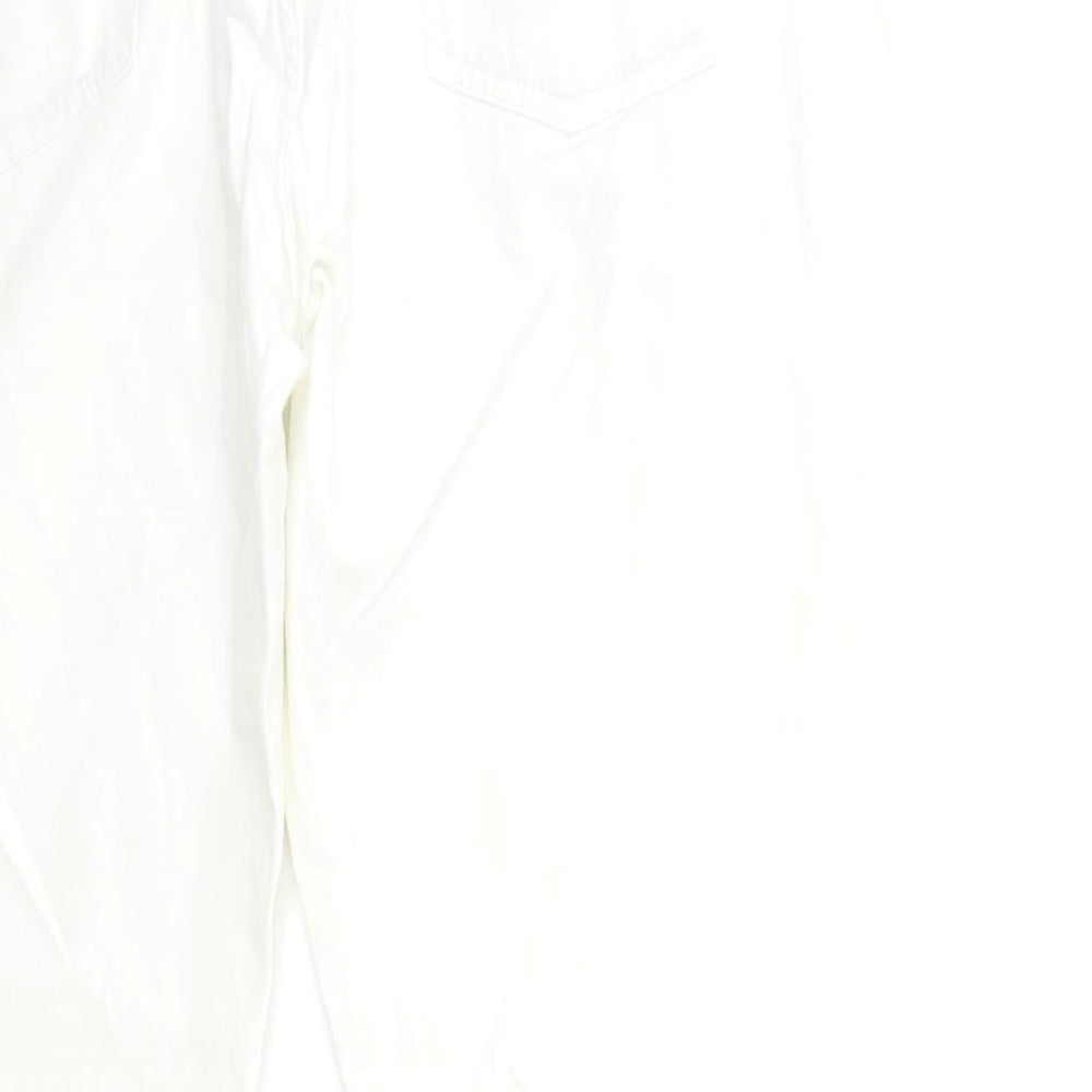 AK CASUAL Womens White   Trousers  Size 18 L28 in